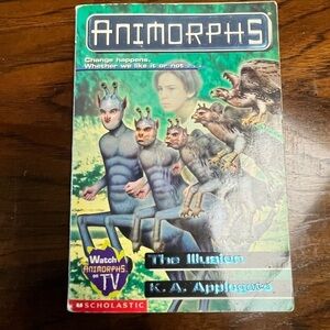 Scholastic Book with Green and Blue Cover